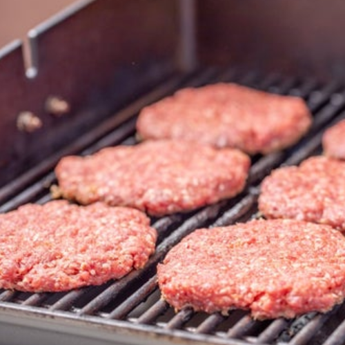 Lamb Burger Stack
