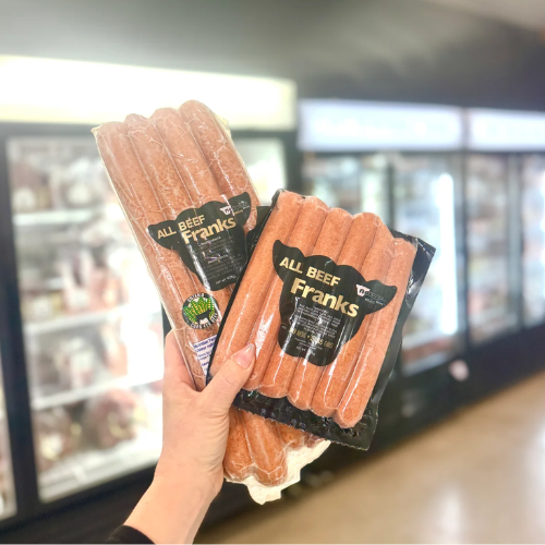 All Beef Frank HOT DOGS