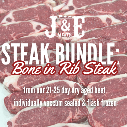 STEAK BUNDLE: Bone in Rib Steak